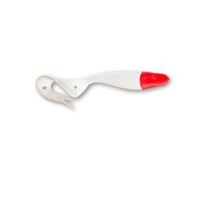 Sandra 18cm blanc tête rouge