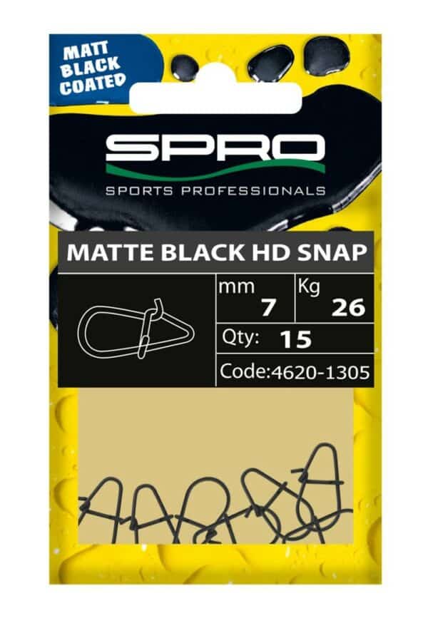 Agrafe Matte Black HD Snap SPRO – Image 2