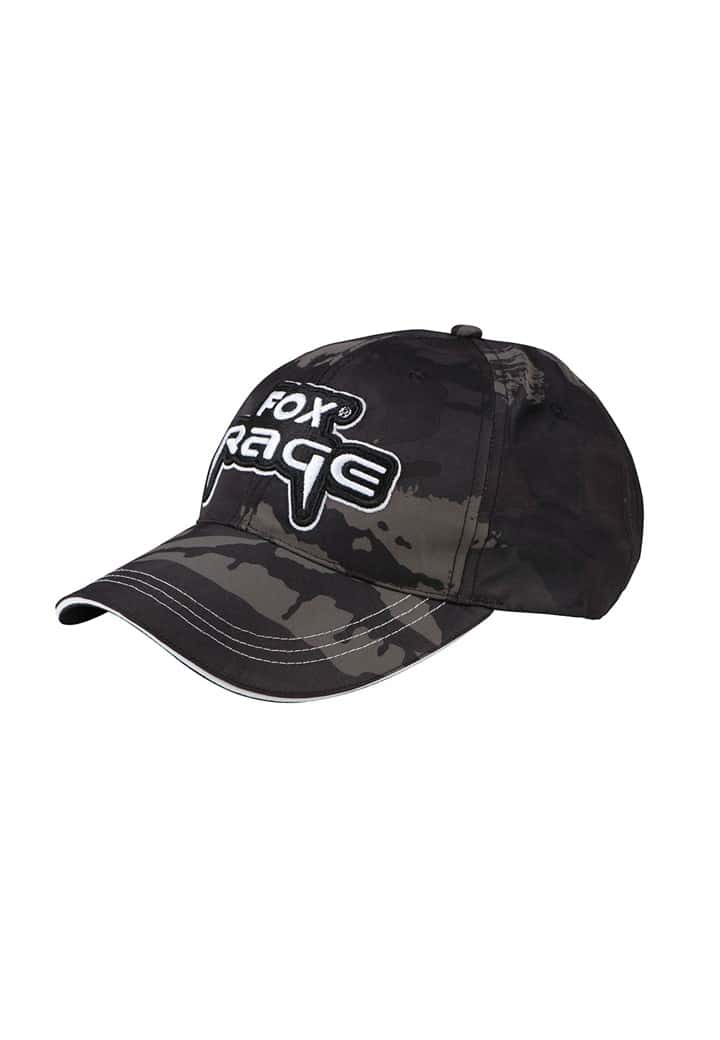 Casquette Fox Black & Camo Snapback Cap