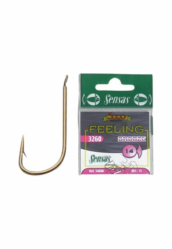 Hameçons Feeling 3260 Bronze Sensas
