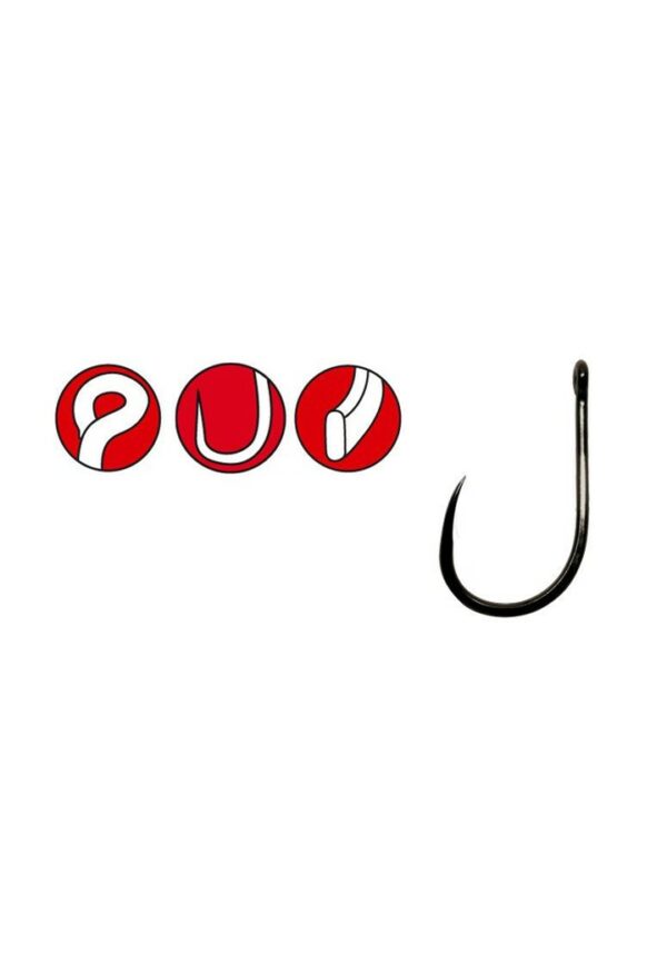 Hameçons Non Montés A Œillet Power Carp Gamakatsu – Image 2