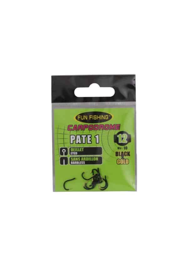 Hameçons Non Montés Pate 1 Carpodrome Fun Fishing