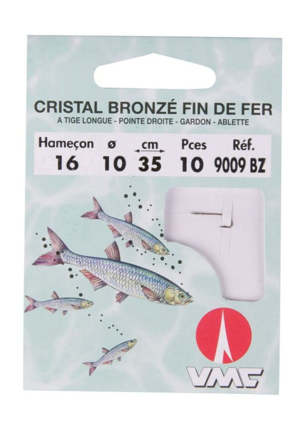 Hameçons Montés Cristal Bronzé Fin De Fer 9009BZ Ragot Water Queen