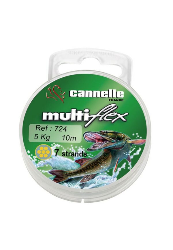 Bas De Ligne Acier Bobine Multiflex C724 10m Cannelle VMC