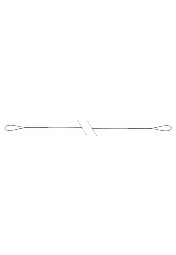 Bas de Ligne Acier Nylflex C705 40cm Cannelle VMC