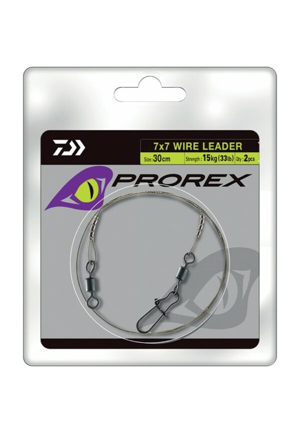 Bas De Ligne Acier 7×7 Wire Leader Prorex Daiwa – Image 2
