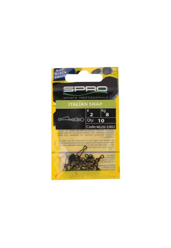 Emérillon Agrafe Matte Black Italian Snap Spro – Image 2